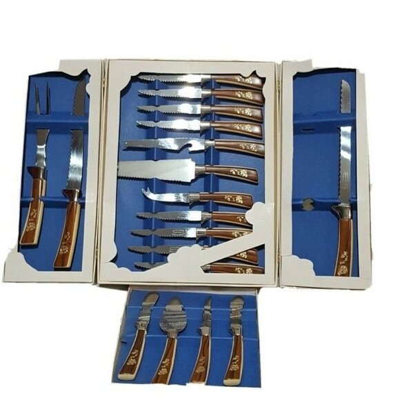 Sheffield Other - Sheffield English Blades 18 Piece Golden Prestige Cutlery Set Solid Stainless